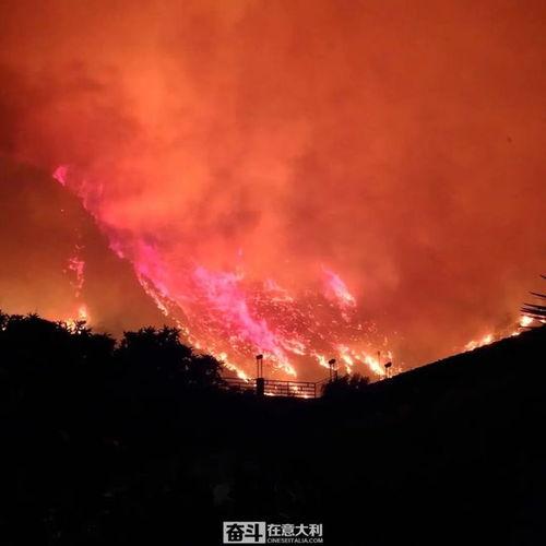 大火的照片,大火瞬间吞噬，惊心动魄的视觉冲击