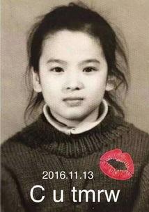 宋慧乔小时候的照片,宋慧乔童年照片勾起回忆