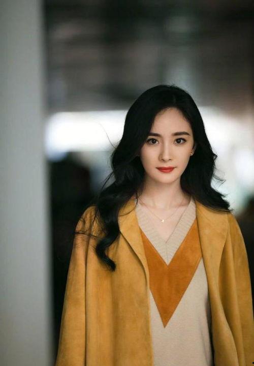 杨幂长发发型图片,优雅与时尚的完美融合